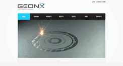 Desktop Screenshot of geonx.com