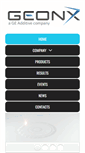 Mobile Screenshot of geonx.com
